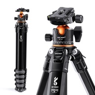 Statív Monopod K&F Traveler M1 statív + hlava 15kg záťaž KF09.105