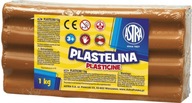 PLASTIKA PRE DETI ŠKOLY TERAKOTA 1KG MÄKKÝ