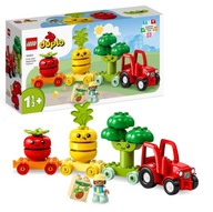 LEGO Duplo Traktor s prívesmi Ovocie a zelenina 10982