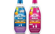 Thetford Aqua Kem Blue Lavender + Aqua Rinse končí