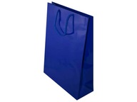 Papierová taška 10 kusov, NAVY BLUE eco, 24x9x32