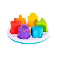 SORTER Pluhy Fat Brain Toys Colorful 10m +