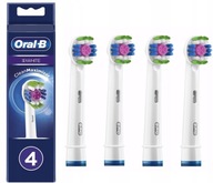 4x BRAUN ORAL-B EB18p 3D WHITE Maximiser TIPS