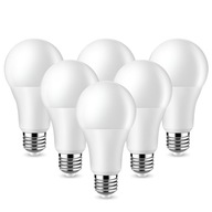 SET 6x LED ŽIAROVKA E27 15W=150W TEPELNÁ GUĽA