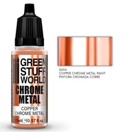 Chrome Paint Copper 17ml - farba so zrkadlovým efektom