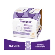 NUTRIDRINK S VANILKOVOU PRÍCHUŤOU 4x125ml PODVÝŽIVA