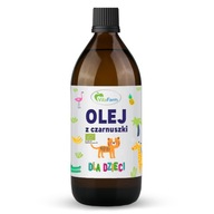 Olej z čiernej rasce pre deti BIO 100ml VitaFarm