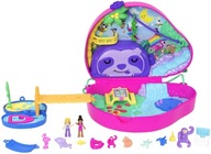 POLLY POCKET Sloth family Kompaktná kabelka Rozšíriteľná sada HRD40