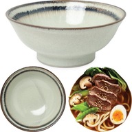 Keramická misa Svetlozelená Wasabi Ramen polievková misa 22cm EDO JAPAN