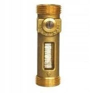 Rotameter Regulátor prietoku AKE AV23-02 Pre teplú úžitkovú vodu