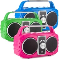 MOBILNÝ BOOMBOX ZVUKOVÝ SYSTÉM BLUETOOTH FM