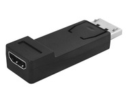 KONEKTOR ADAPTÉR ZÁSTRČKA DISPLAYPORT - ZÁSUVKA HDMI