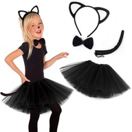 SET 4e KITT cat OUTFIT SUKŇA + ČELENKA UŠI