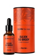 ZEW FOR MEN Konopný olej na fúzy 30ml MAT