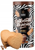 GBS Drinking prášková mliečna čokoláda ZEBO Spiced cookies 250g