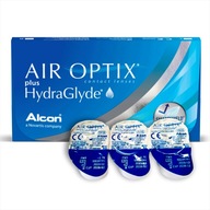 AIR OPTIX PLUS HYDRAGLYDE 3 KS MESAČNÝ VÝKON KONTAKTNÝCH šošoviek +1,00