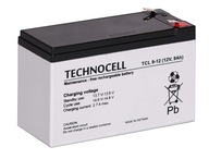 BATÉRIA AGM TECHNOCELL TCL 12V 9Ah APC RBC