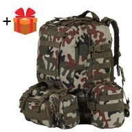 Vojenský turistický batoh Texar Camper 60l Tactical Molle PL Camo Free