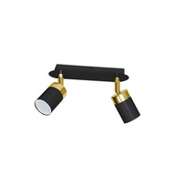 JOKER BLACK/GOLD stropné svietidlo 2xGU10 Eko-Light MLP6124