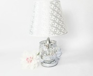 Stolná lampa GLAMOUR Silver X126