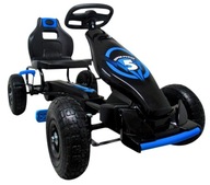 GKART G8 BLUE, detská motokára, nafukovacie kolesá