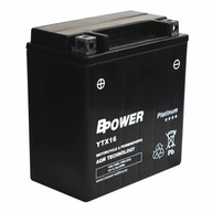 BPower Platinum AGM YTX16-BS 12V 14Ah 230A ETX16