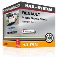 Špeciálny postroj RENAULT Master Box / Rám 0