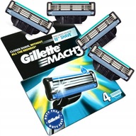 GILLETTE MACH3 BLADES CARTRIDGES BLADES 4 ks originál