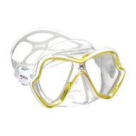 Potápačská maska ​​Mares X-Vision, bezfarebná a žltá