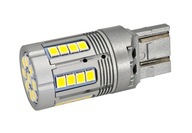 LED W21/5W, 7443 12-24V bez chyby 2000lm biela