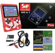 Mini prenosná konzola 400 hier pegasus mario tank proti pacman gameboy