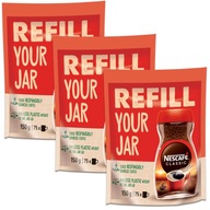 Nescafe Classic Refill instantná káva 3x 150g