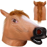 MASKA KOŇSKEJ HLAVY VRAČNÝ OUTFIT NA HORSE PARTY