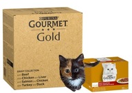 GOURMET GOLD 24X85G KÚSKY V MIEŠANÉ OMÁČKE