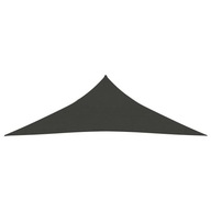 vidaXL Shade Sail 160 g/m² Antracit 3x3x3 m HDPE