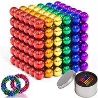 NEOCUBE MAGNETIC GALLS bloky 5MM RAINBOW 216