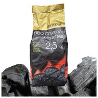 DREVENÉ BRIKETY NA GRIL 2,5KG DANCOAL BBQ ECO