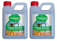 Jachtársky lak na lakovanie lodí, plošín, fasádnych schodov Resistant 2x0,5L