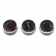 Autohygrometer Quartz Clock Black