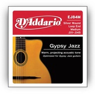 Struny D'Addario EJ84M Gypsy Jazz Loop End 11-45