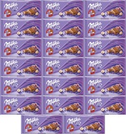 Milka čokoládové hrozienka a orechy 100g x20