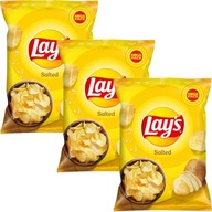 Lay's Lays Salt Zemiakové lupienky solené 3x 215g