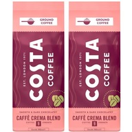 COSTA Caffé Crema Blend mletá káva 2x 200g