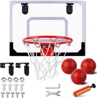 BASKETBALOVÁ SET DVERE BASKETBALOVÁ DOSKA + mini LOPTY