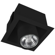 EYE MOD zápustná lampa, čierna, bodová, strojček 1P