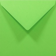 Štvorcové obálky 14cm Dúhová zelená VEĽKOOBCHOD 1000