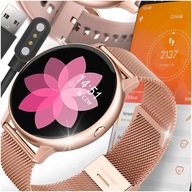 PONUKA SMARTWATCH DÁMSKE HODINKY EKG POĽSKÉ KROKY SMART OZNÁMENIA