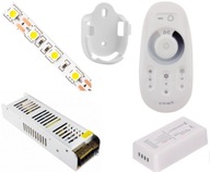 SET 10m 600 LED PÁS TEPLEJ BIELY 5050 DIAĽKOVÝ +