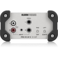 Klark Teknik DI 22P DI-box pasívne stereo