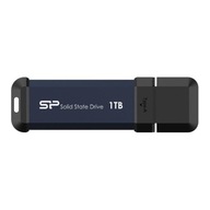 Externý SSD disk Silicon Power MS60 1 TB USB 3.2 Gen 2 600/500 MB/s modrý